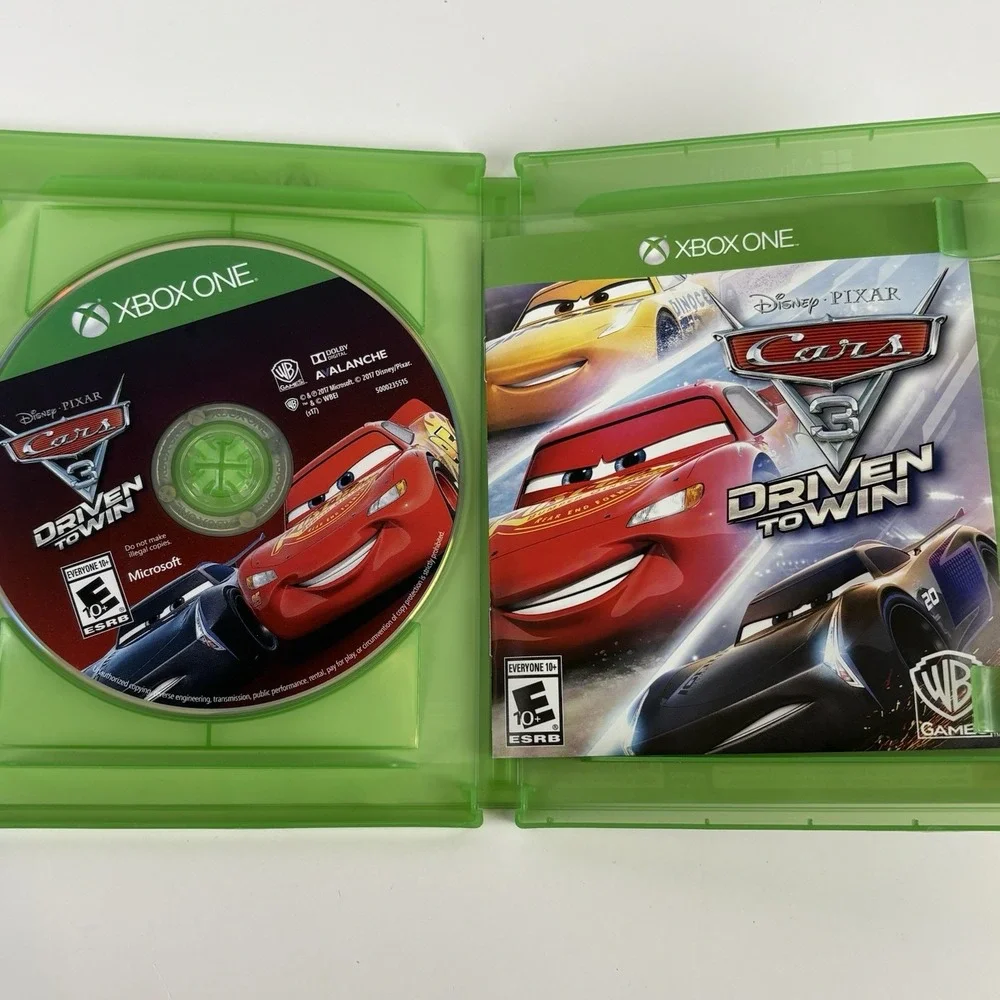 Xbox One Disney Pixar Cars 3 Driven to Win Video Game CIB